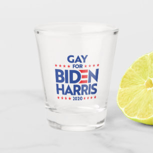 VERRE A SHOT GAY POUR BIDEN HARRIS