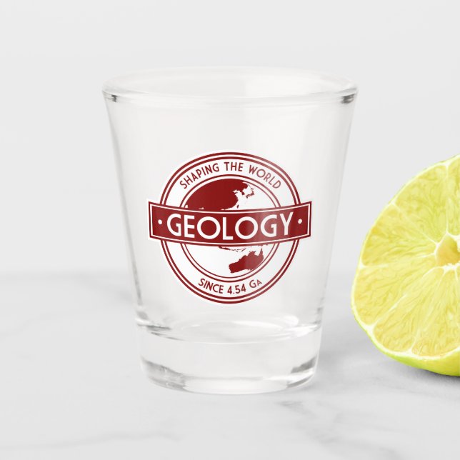 Verre A Shot Géologie - Façonner le monde depuis 4,54 Ga (AU Ve (Devant)