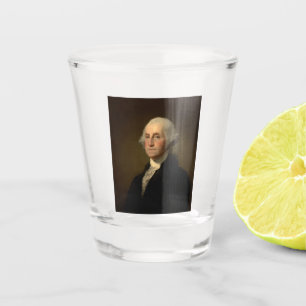 Verre A Shot George Washington 1er président américain par Stua