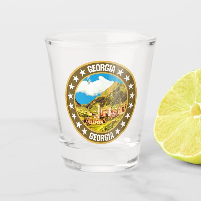 Verre A Shot Géorgie (Devant)