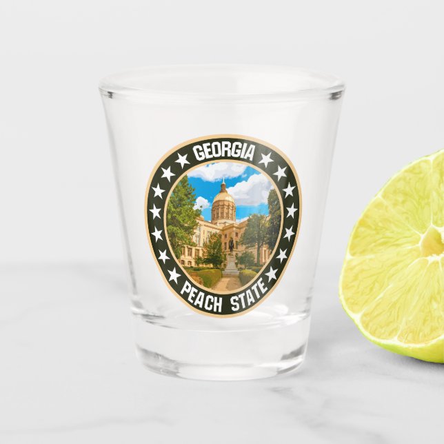 Verre A Shot Géorgie (Devant)