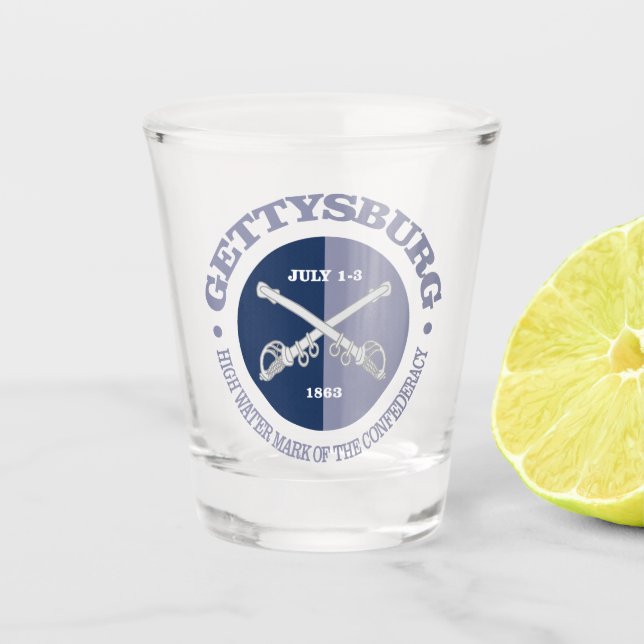 Verre A Shot Gettysburg (B&G) (Devant)