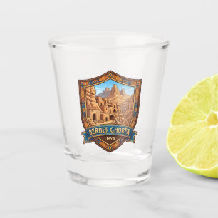Verre A Shot Ghorfa berbère Libye