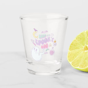 Verre A Shot Ghost & Gang Pastel Éffrayant mignon Halloween