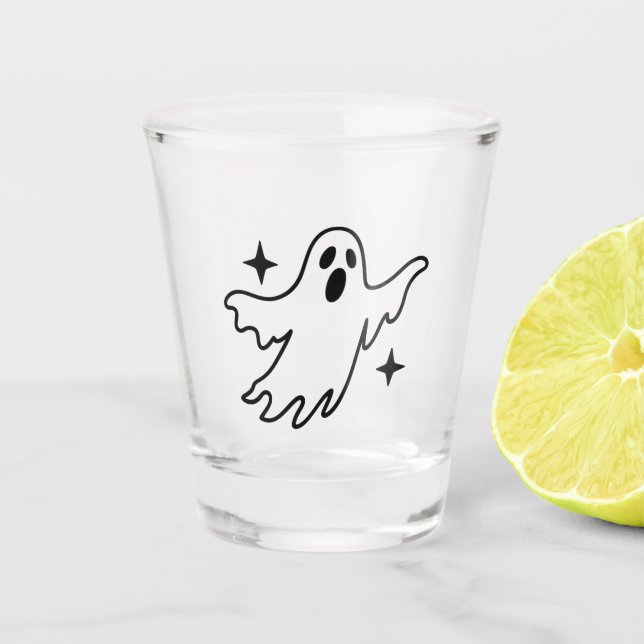Verre A Shot Ghost Halloween (Devant)