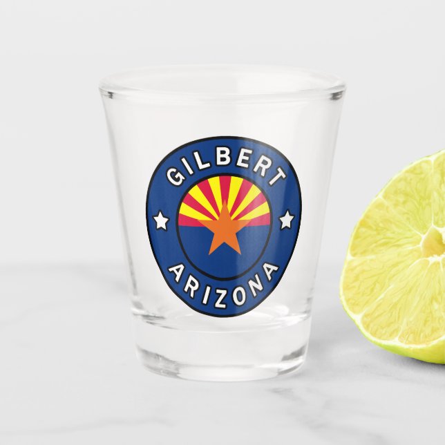 Verre A Shot Gilbert Arizona (Devant)
