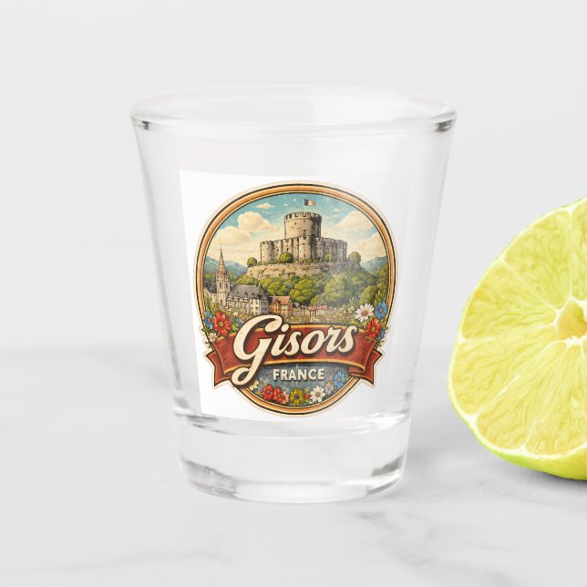 Verre A Shot Gisors France (Devant)