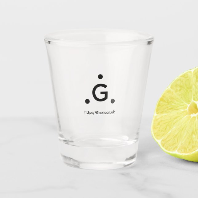 Verre A Shot Glexicon Royaume-Uni (Devant)