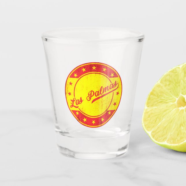 Verre A Shot Global TRaveller - Las Palmas, Espagne (Devant)