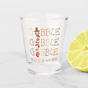 Verre A Shot Gloups Gloups Jusqu'à Ce Que Vous Titubiez Drôle d