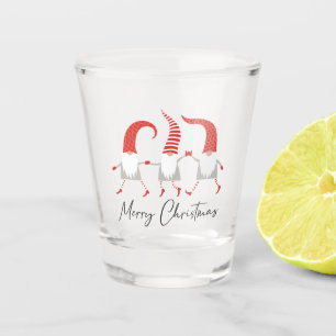 Verre A Shot Gnomes fantasques Joyeux Noël