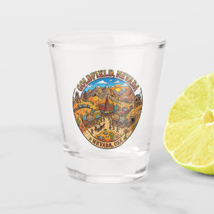 Verre A Shot Goldfield, Nevada États-Unis
