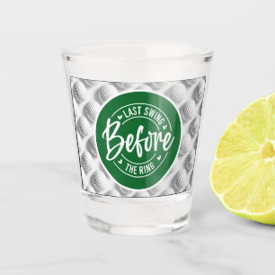 Verre A Shot Golf et bière Drôle de Dire pour Mariage de baccal
