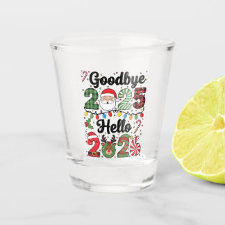 Verre A Shot Goodbye 2025 Hello 2026 New Year Resolution  