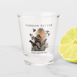 Verre A Shot Gordon Setter, saison de chasse