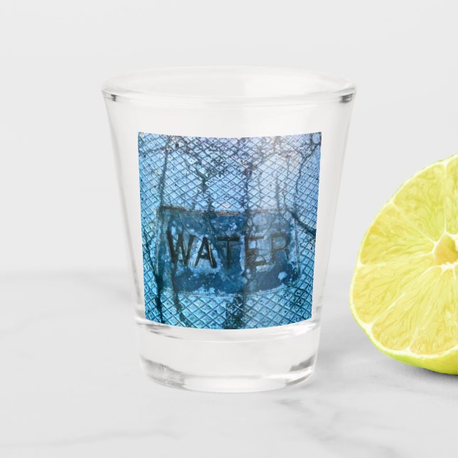 Verre A Shot Gorgée d'eau (Devant)