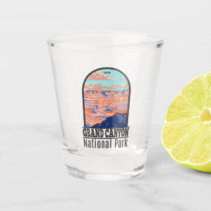 Verre A Shot Grand Canyon National Park Arizona Vintage