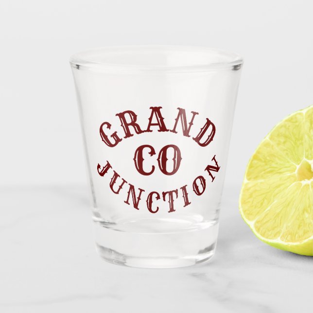 Verre A Shot Grand Junction, Colorado (Devant)