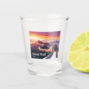 Verre A Shot Grande Muraille de Chine