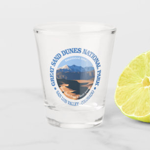 Verre A Shot Grandes dunes de sable NP