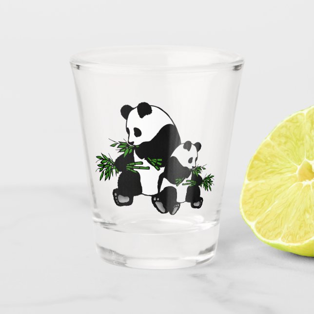 Verre A Shot Grandir en Panda   (Devant)