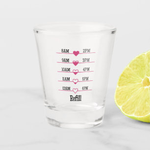 Verre A Shot Graphique de recharge