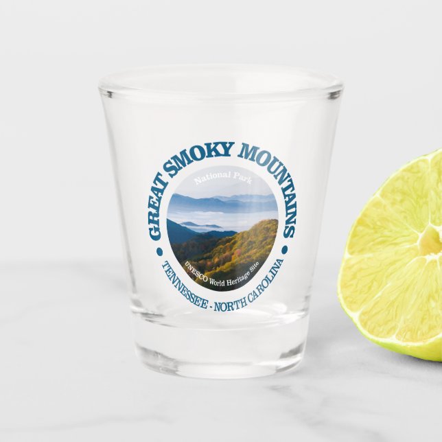 Verre A Shot Great Smoky Mountains NP (Devant)