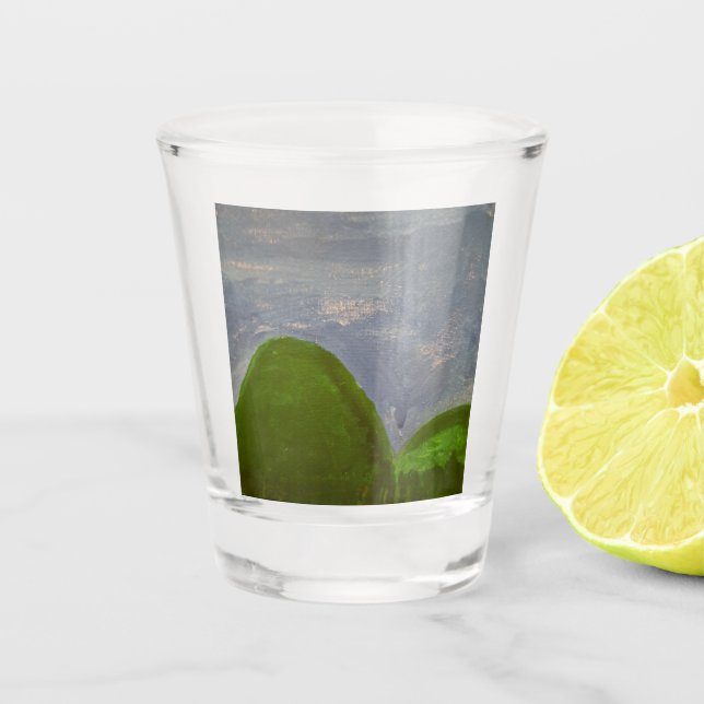 Verre A Shot Green Hills Glass (Devant)