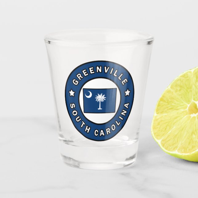 Verre A Shot Greenville Caroline du Sud (Devant)