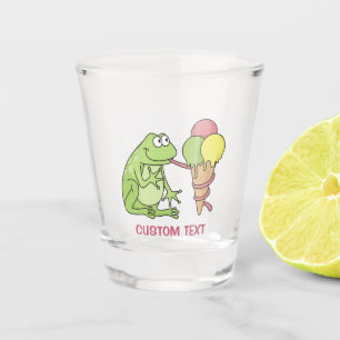 Verre A Shot Grenouille à crème glacée