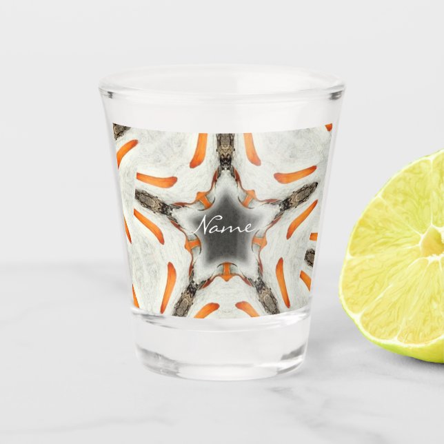 Verre A Shot Gris Star Résumé Conception Thunder_Cove (Devant)