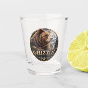 Verre A Shot Grizzly – Amérique sauvage
