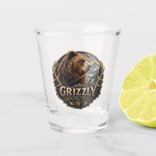 Verre A Shot Grizzly – Amérique sauvage
