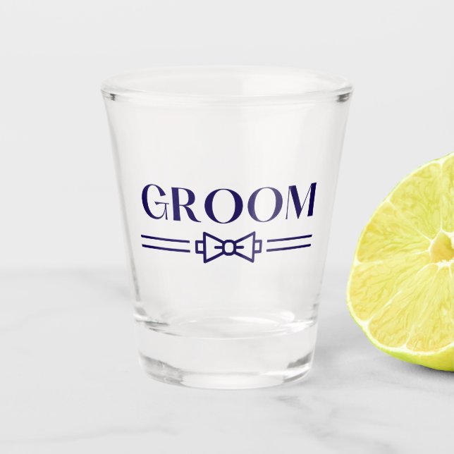 Verre A Shot Groom (Devant)