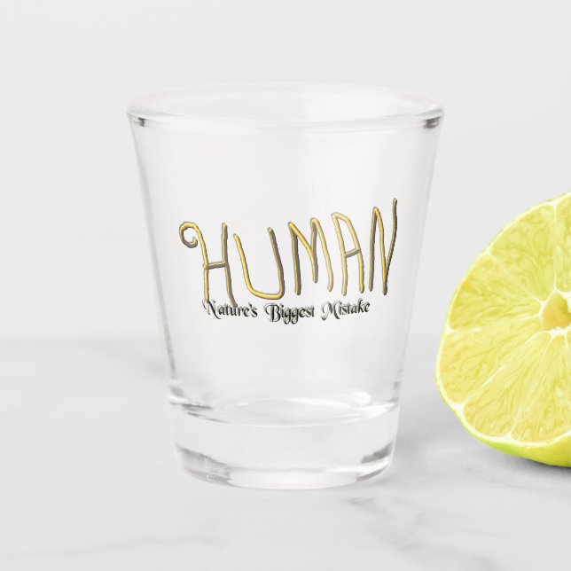 Verre A Shot Grosse erreur (Devant)