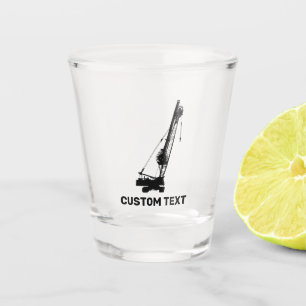 Verre A Shot Grue de construction