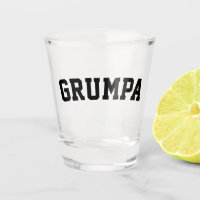 Grumpa Funny Novelty Grumpy Grandpa Graphic Black