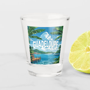 Verre A Shot Guadeloupe: Évasion Tropicale, Plage Paradisiaque 