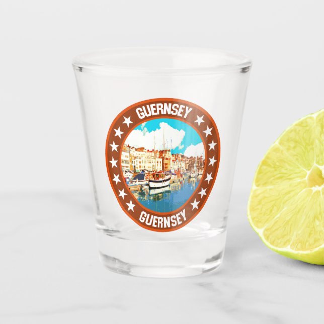 Verre A Shot Guernesey (Devant)