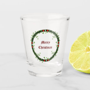 Verre A Shot Guirlande de Noël gothique personnalisée