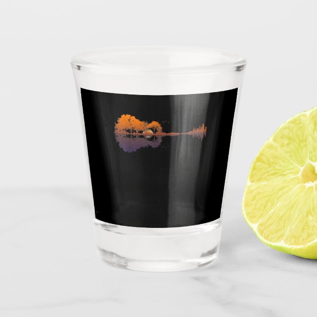 Verre A Shot Guitar Lake Shadow (Devant)