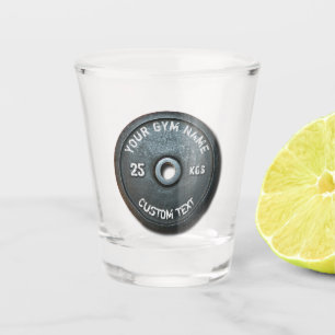 Verre A Shot Gymnase Vintage pour le propriétaire ou l'utilisa