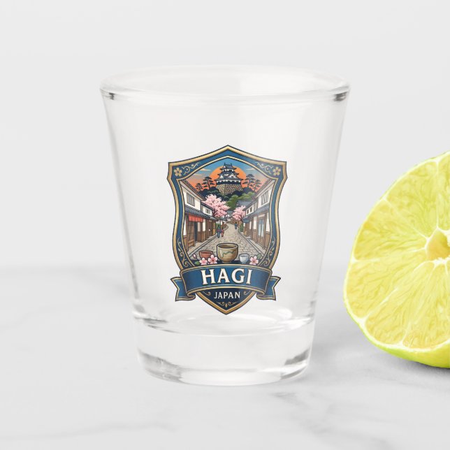 Verre A Shot Hagi Japon (Devant)