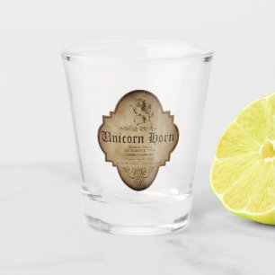 Verre A Shot Halloween apocalyptique de la Corne de l'Unicorne