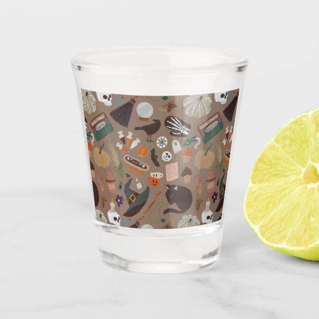 Verre A Shot Halloween Cottagecore (Devant)