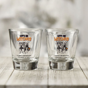 Verre A Shot Halloween Enterrement de jeune fille, allons les S