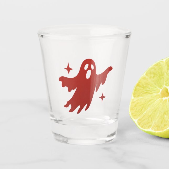 Verre A Shot Halloween fantôme (Devant)