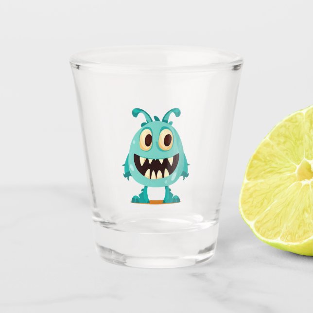 Verre A Shot Halloween/Monstre/dessin animé  (Devant)