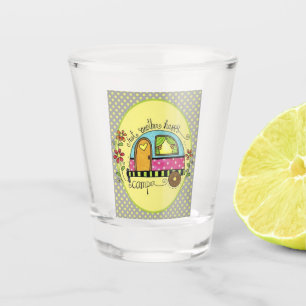 VERRE A SHOT ***HAPPY CAMPER***
