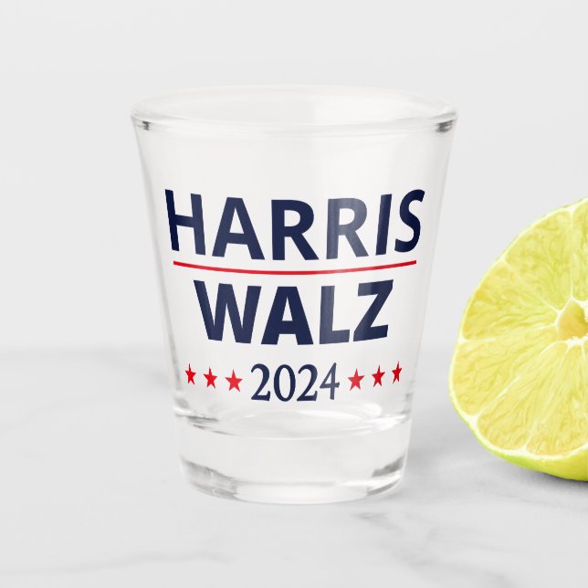 Verre A Shot Harris Walz Election 2024 III (Devant)